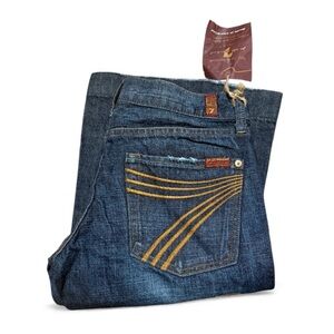 7 For All Mankind dojo Blue Jeans